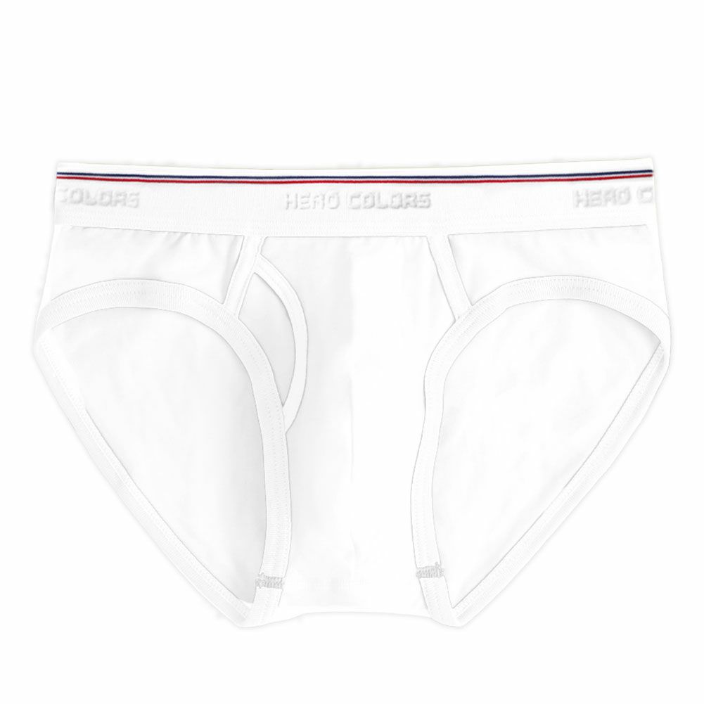 ヒーローカラーズ ローライズ前開きブリーフ イージーモンキーオリジナル 日本製 Made in JAPAN コットンストレッチ ポップカラー メンズ 男性下着 メンズ下着 パンツ