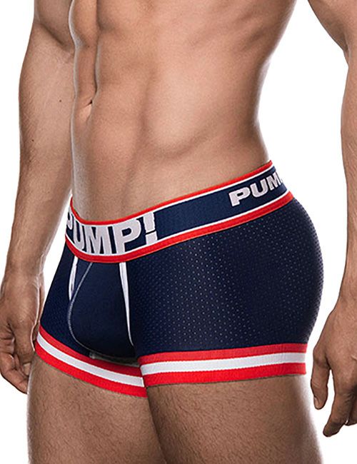 PUMP パンプ ローライズボクサーパンツ BIG LEAGUE MICRO MESH TOUCH DOWN TRUNK PUMP! Underwear メンズ 男性下着