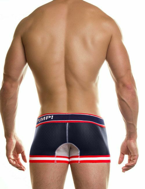 PUMP パンプ ローライズボクサーパンツ BIG LEAGUE MICRO MESH TOUCH DOWN TRUNK PUMP! Underwear メンズ 男性下着