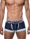 PUMP パンプ ローライズボクサーパンツ BLUE STEEL MICRO MESH TOUCH DOWN TRUNK PUMP! Underwear メンズ 男性下着