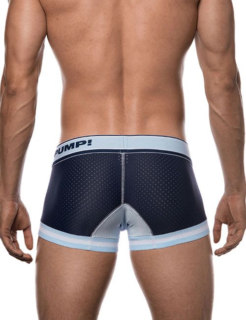 PUMP パンプ ローライズボクサーパンツ BLUE STEEL MICRO MESH TOUCH DOWN TRUNK PUMP! Underwear メンズ 男性下着