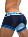 PUMP パンプ ローライズボクサーパンツ TRUE BLUE MICRO MESH TOUCH DOWN TRUNK PUMP! Underwear メンズ 男性下着