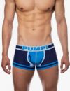 PUMP パンプ ローライズボクサーパンツ TRUE BLUE MICRO MESH TOUCH DOWN TRUNK PUMP! Underwear メンズ 男性下着