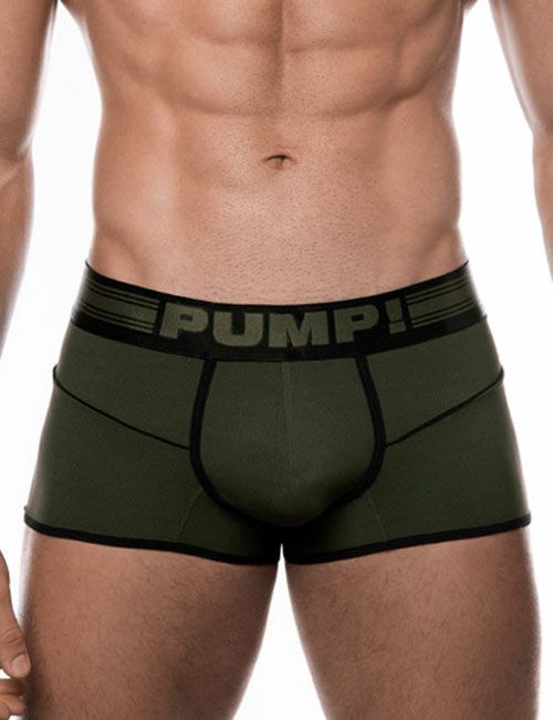 PUMP パンプ ローライズボクサーパンツ MILITARY GREEN FREE FIT BOXER PUMP! Underwear メンズ 男性下着 メンズ下着