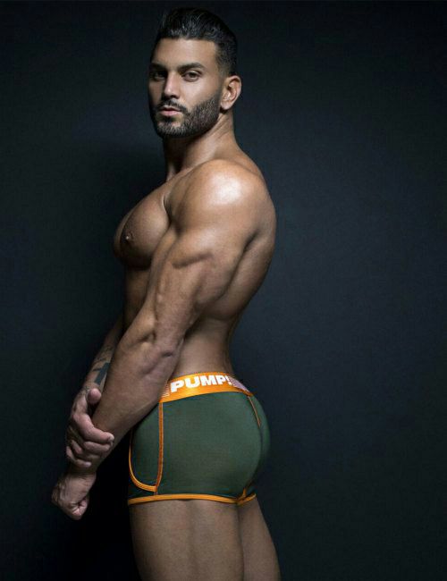 PUMP パンプ ローライズボクサーパンツ SQUAD JOGGER BOXER ナイロン PUMP! Underwear メンズ 男性下着