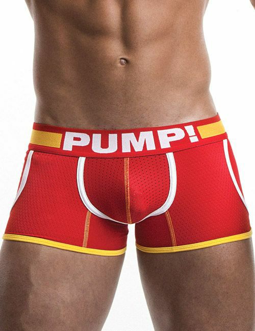 PUMP パンプ ローライズボクサーパンツ FLASH MESH CUP JOGGER BOXER PUMP! Underwear メンズ 男性下着