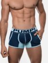 PUMP パンプ ローライズボクサーパンツ BLUE STEEL MESH CUP JOGGER BOXER PUMP! Underwear メンズ 男性下着