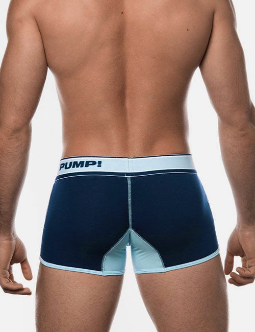 PUMP パンプ ローライズボクサーパンツ BLUE STEEL MESH CUP JOGGER BOXER PUMP! Underwear メンズ 男性下着