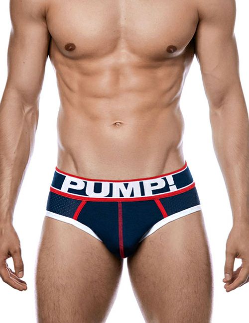 PUMP パンプ ローライズブリーフ ビキニ BIG LEAGUE MICRO MESH BRIEF PUMP! Underwear メンズ 男性下着