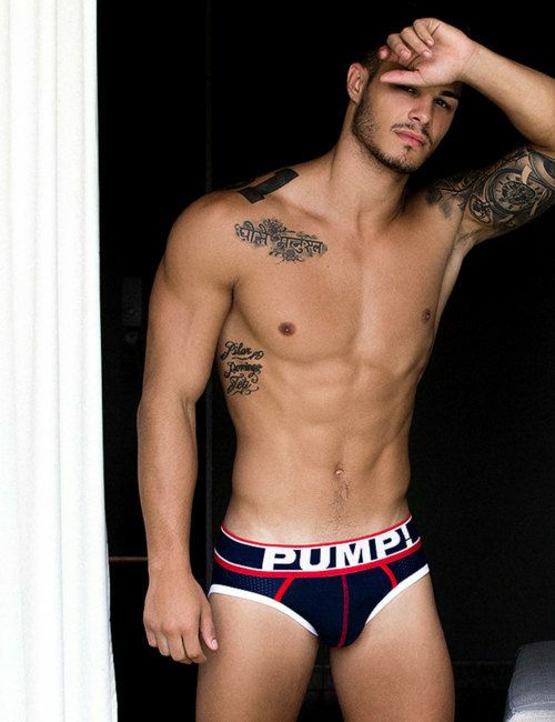 PUMP パンプ ローライズブリーフ ビキニ BIG LEAGUE MICRO MESH BRIEF PUMP! Underwear メンズ 男性下着