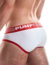 PUMP パンプ ローライズブリーフ ビキニ RED RIBBED BRIEF PUMP! Underwear メンズ 男性下着