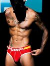 PUMP パンプ ローライズブリーフ ビキニ FLASH COTTON STRETCH BRIEF PUMP! Underwear メンズ 男性下着