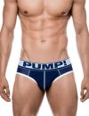 PUMP パンプ ローライズブリーフ ビキニ BLUE STEEL COTTON STRETCH BRIEF PUMP! Underwear メンズ 男性下着