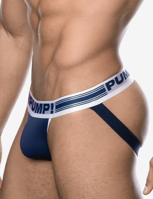 PUMP パンプ ジョックストラップ NAVY FREE FIT JOCK ケツ割れ サポーター PUMP! Underwear メンズ 男性下着