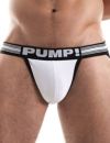 PUMP パンプ ジョックストラップ WHITE BLACK FREE FIT JOCK ケツ割れ サポーター PUMP! Underwear メンズ 男性下着