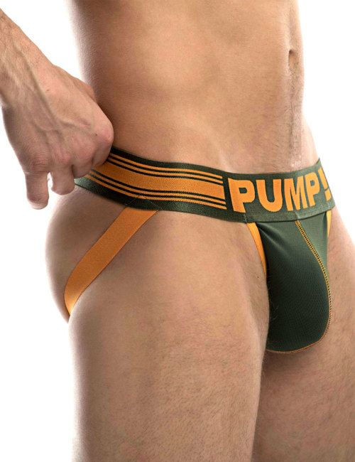 PUMP パンプ ジョックストラップ SQUAD JOCK ケツ割れ サポーター マイクロメッシュ PUMP! Underwear メンズ 男性下着