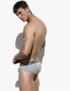 C-IN2 ローライズブリーフ ビキニ CORE LOW NO SHOW PROFILE BRIEF （グレー） CIN2 シーインツー メンズ下着 インナー 男性 パンツ アンダーウェア ブランド