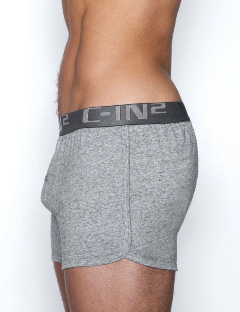 C-IN2 ニットトランクス CORE RUNNER BOXER （グレー） CIN2 シーインツー メンズ下着 インナー 男性 パンツ アンダーウェア ブランド