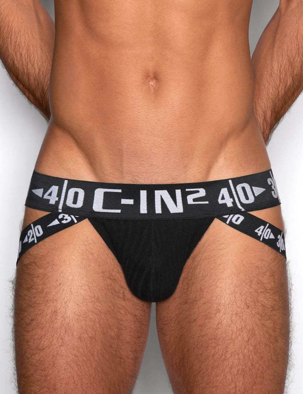 C-IN2 ジョックストラップ HARD JOCK STRAP （ブラック） ケツ割れ ケツワレ サポーター CIN2 シーインツー メンズ下着 インナー 男性 パンツ アンダーウェア ブランド