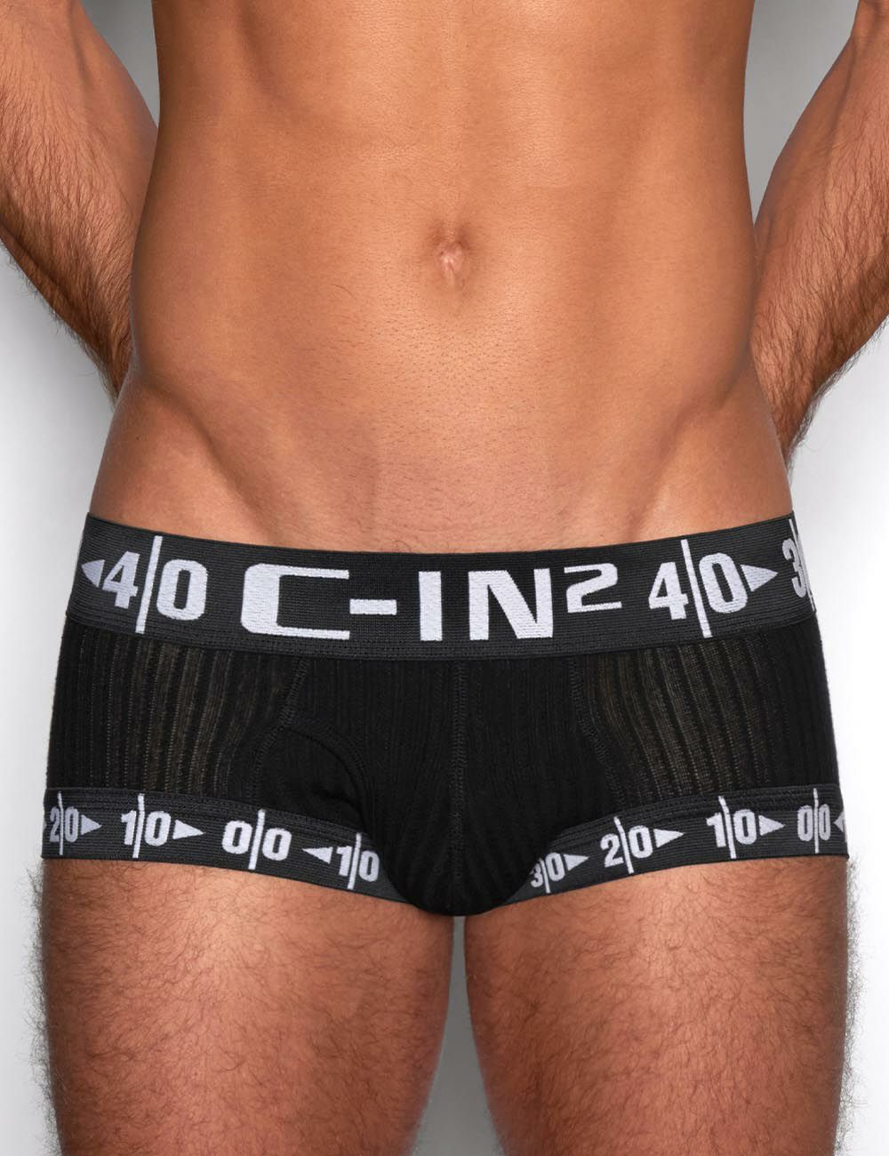 C-IN2 ローライズボクサーパンツ HARD FLY FRONT TRUNK （ブラック） CIN2 シーインツー メンズ下着 インナー 男性 パンツ アンダーウェア ブランド