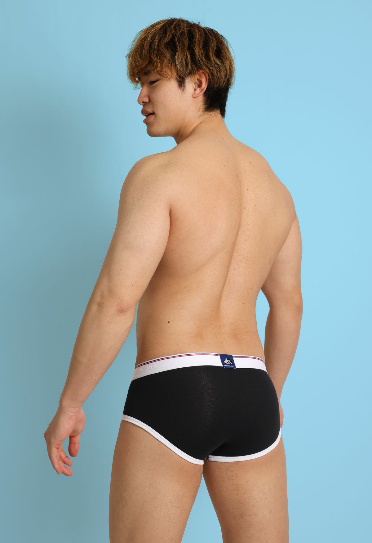 ヒーローカラーズ 前開きクラシックブリーフ イージーモンキーオリジナル 日本製 Made in JAPAN コットンストレッチ ポップカラー メンズ 男性下着 メンズ下着 パンツ