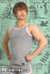 ヒーローカラーズ タンクトップ イージーモンキーオリジナル 日本製 Made in JAPAN コットンストレッチ ポップカラー メンズ 男性下着 メンズ下着