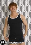 ヒーローカラーズ タンクトップ イージーモンキーオリジナル 日本製 Made in JAPAN コットンストレッチ ポップカラー メンズ 男性下着 メンズ下着