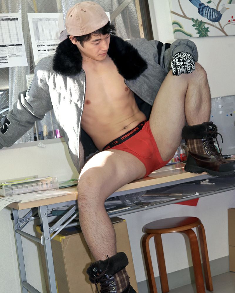 UNDERSTAND アンダースタンド U-PRO ローライズボクサーパンツ （インジケーター レッド：indicator red） モダール生地 メンズ 男性下着