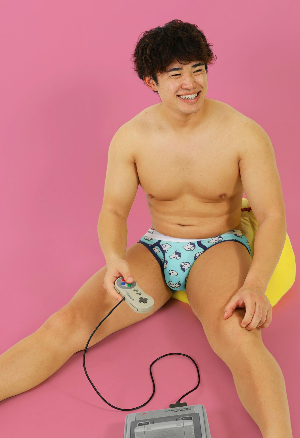 ヒーローカラーズ 【ハチビットモンキーズ】 ローライズ前開きブリーフ イージーモンキーオリジナル 日本製 Made in JAPAN コットンストレッチ ポップカラー メンズ 男性下着