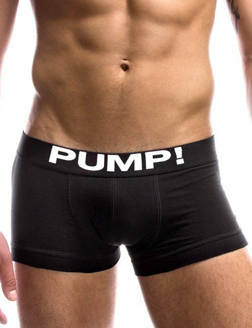 PUMP パンプ ローライズボクサーパンツ BLACK CLASSIC NO-SHOW TRUNK PUMP! Underwear メンズ 男性下着