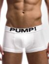 PUMP パンプ ローライズボクサーパンツ WHITE CLASSIC NO-SHOW TRUNK PUMP! Underwear メンズ 男性下着