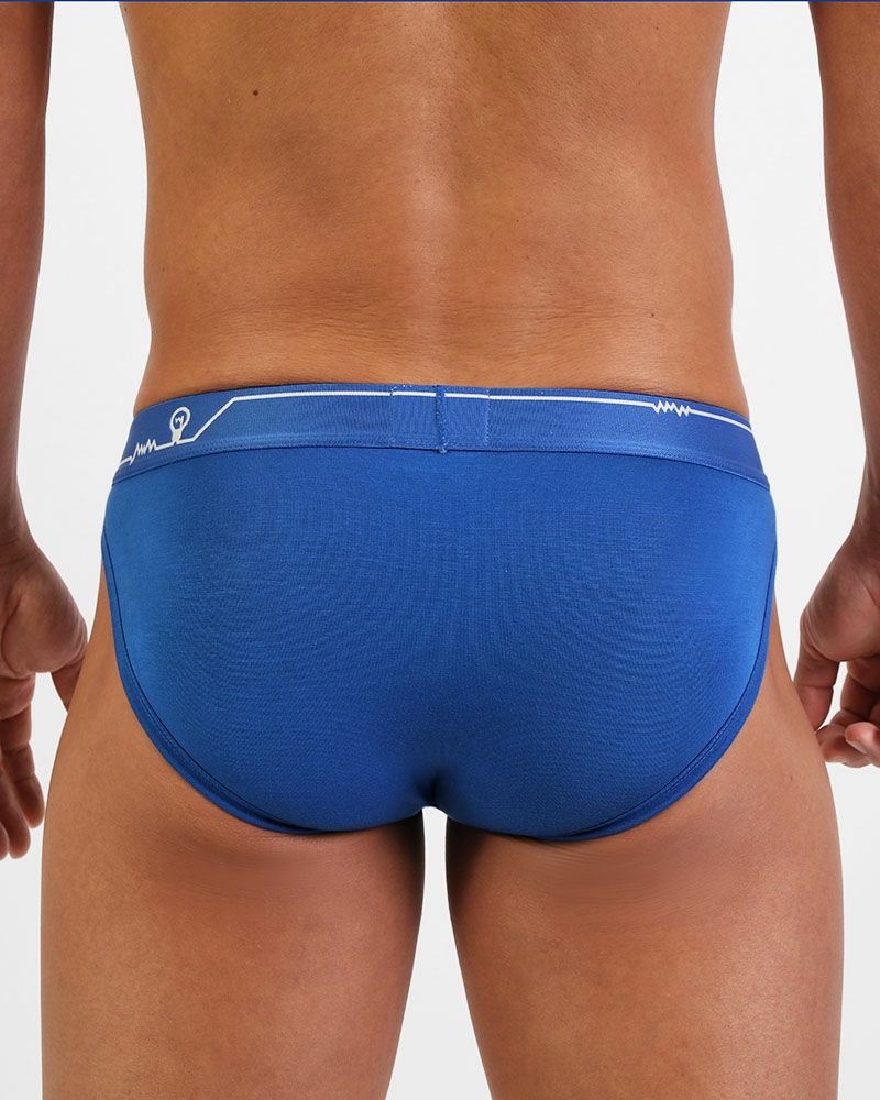 UNDERSTAND アンダースタンド STAND-BY-SIDE ストライダー STRIDER （コバルトブルー：Cobalt Blue） モダール生地 スポーツブリーフ メンズ 男性下着