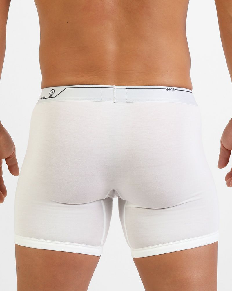 UNDERSTAND アンダースタンド STAND-BY-SIDE モモフィッター ボクサーブリーフ （モノクローム：Monochrome） モダール生地 メンズ 男性下着