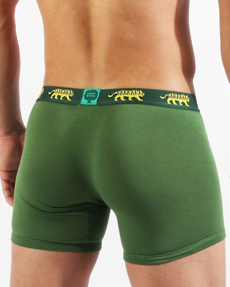 UNDERSTAND アンダースタンド ZOO-PANTS ズーパン モモフィッター ボクサーブリーフ （トラパン：Tiger-Pants） モダール生地 メンズ 男性下着