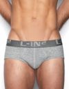 C-IN2 スタンダードブリーフ 深丈ブリーフ CORE MID RISE BRIEF （グレー） CIN2 シーインツー メンズ下着 インナー 男性 パンツ アンダーウェア ブランド