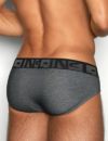 C-IN2 ローライズブリーフ ビキニ UNDERTONE LOW RISE PROFILE BRIEF （ニュースプリントブラック） 【リブコットン】 CIN2 シーインツー メンズ下着 インナー 男性 パンツ アンダーウェア ブランド