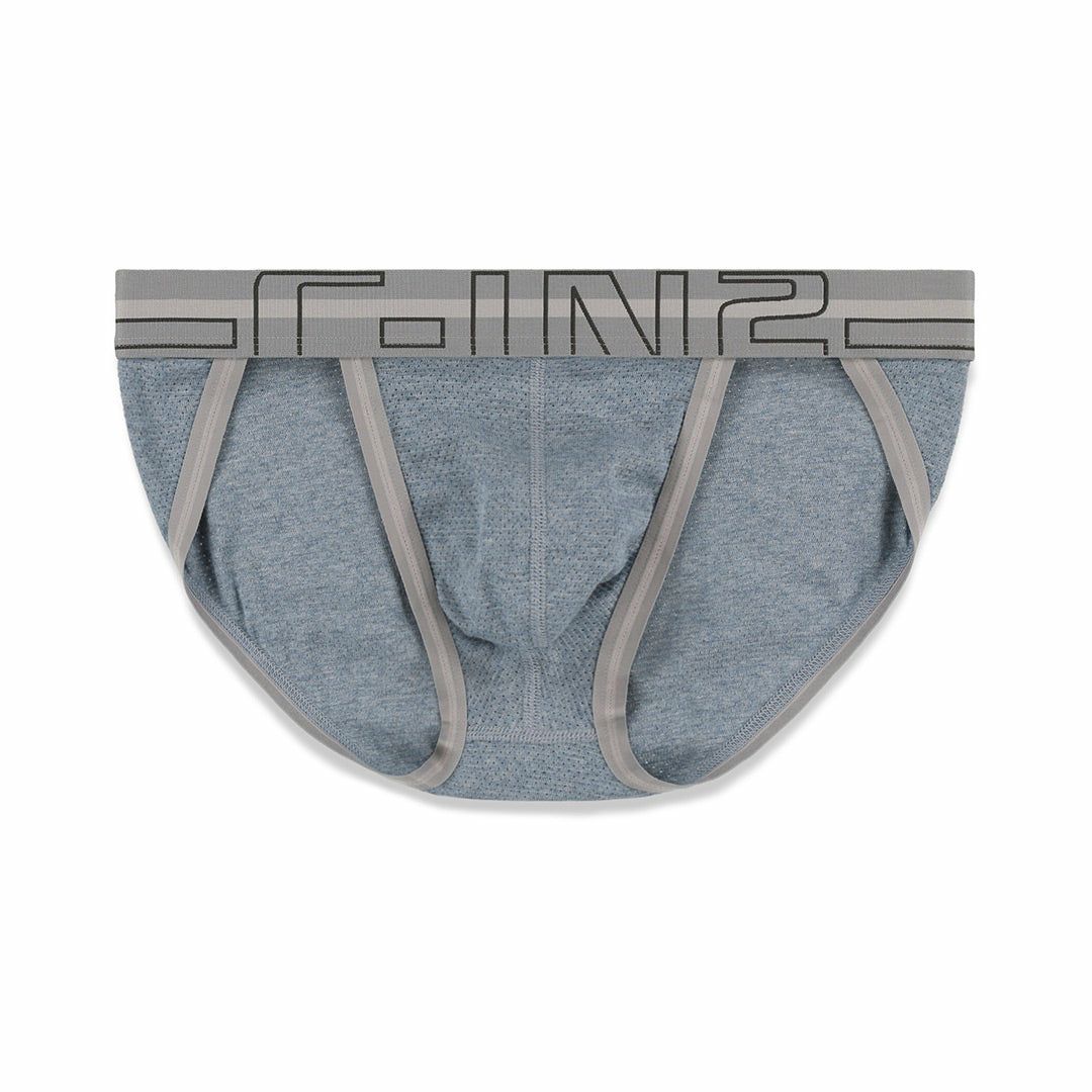 C-IN2 ダッシュブリーフ ZEN DASH BRIEF （ブルックリンブルー/USAサイズ） スポブリ CIN2 シーインツー メンズ下着 インナー 男性 パンツ アンダーウェア ブランド