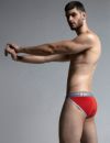 C-IN2 ダッシュブリーフ ZEN DASH BRIEF （リーズレッド/USAサイズ） スポブリ CIN2 シーインツー メンズ下着 インナー 男性 パンツ アンダーウェア ブランド