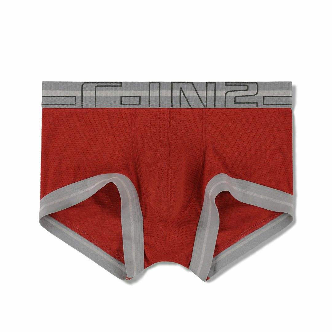 C-IN2 ローライズボクサーパンツ ZEN ARMY TRUNK （リーズレッド） CIN2 シーインツー メンズ下着 インナー 男性 パンツ アンダーウェア ブランド