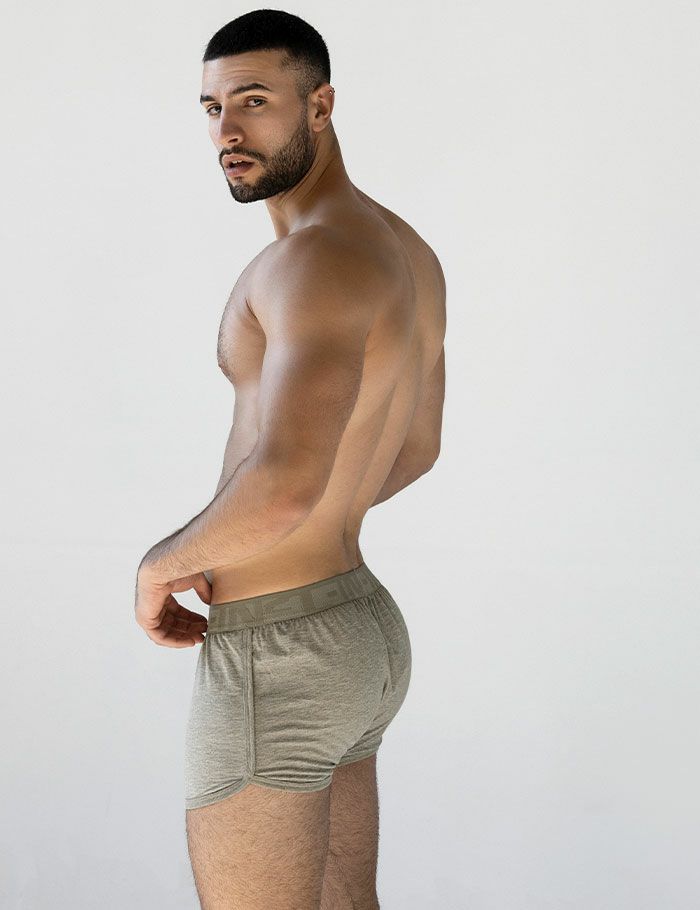 C-IN2 ニットトランクス HAND ME DOWN RUNNER BOXER （カイカーキ） CIN2 シーインツー メンズ下着 インナー 男性 パンツ アンダーウェア ブランド