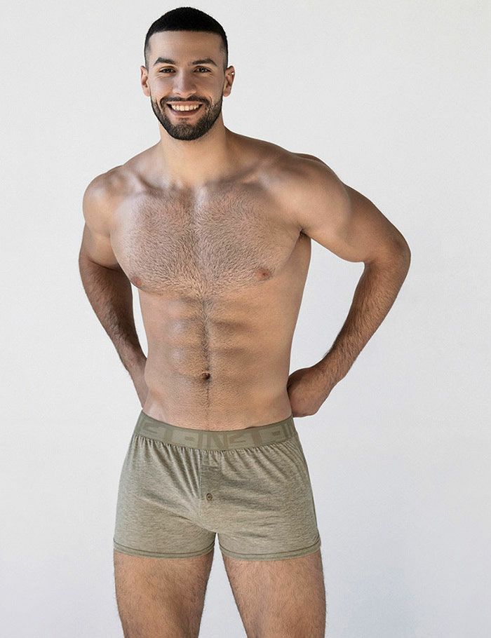 C-IN2 ニットトランクス HAND ME DOWN RUNNER BOXER （カイカーキ） CIN2 シーインツー メンズ下着 インナー 男性 パンツ アンダーウェア ブランド