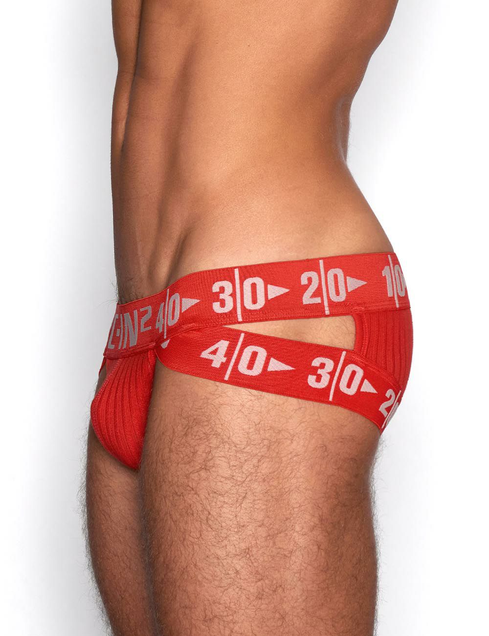 C-IN2 ハッスルブリーフ HARD HUSTLE BRIEF （ラディックスレッド） ローライズ ブリーフ ビキニ CIN2 シーインツー メンズ下着 インナー 男性 パンツ アンダーウェア ブランド