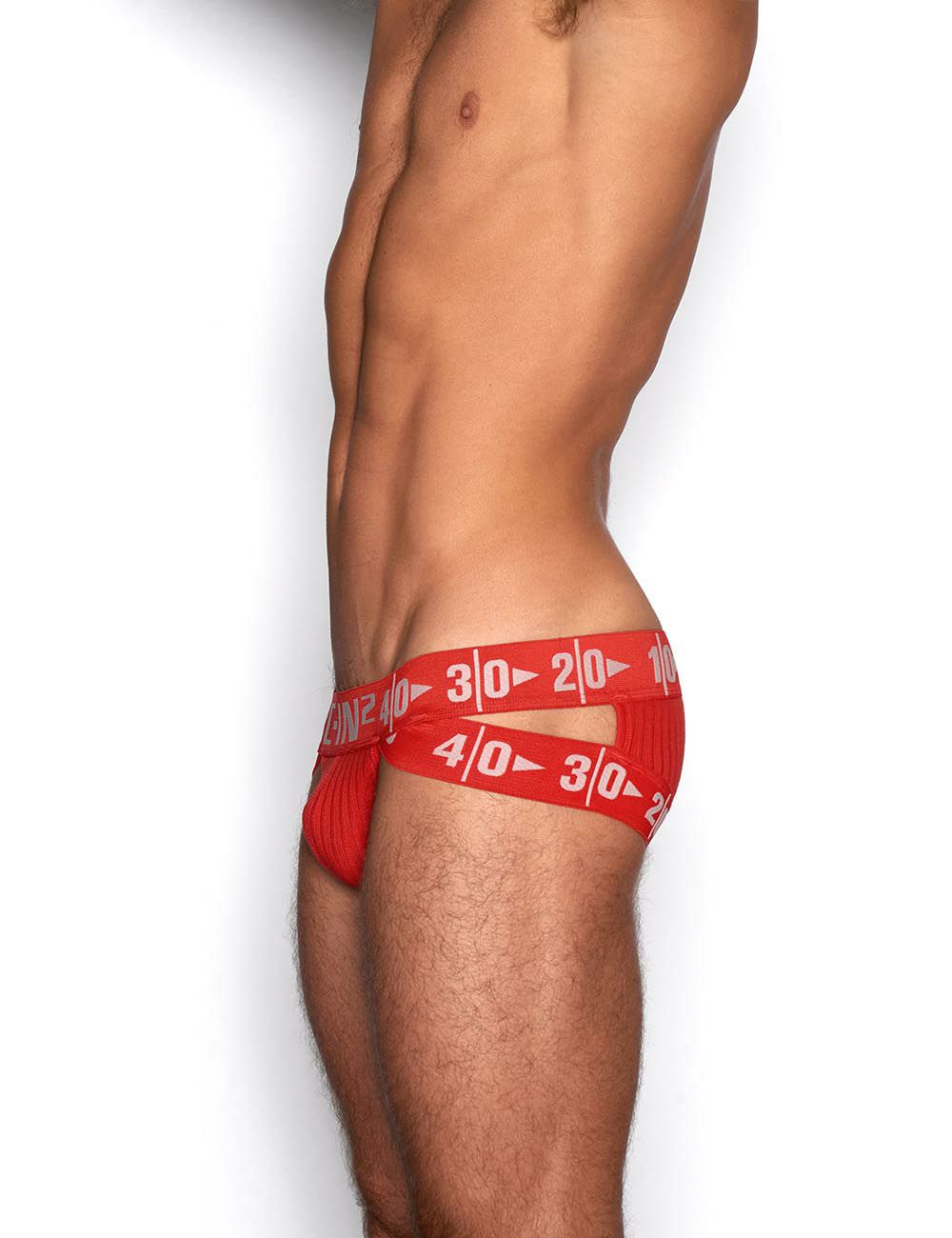 C-IN2 ハッスルブリーフ HARD HUSTLE BRIEF （ラディックスレッド） ローライズ ブリーフ ビキニ CIN2 シーインツー メンズ下着 インナー 男性 パンツ アンダーウェア ブランド