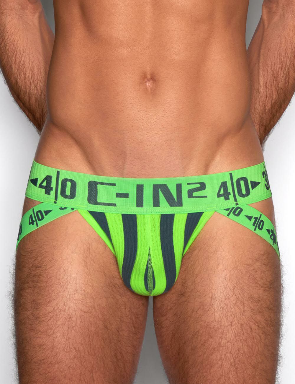 C-IN2 ジョックストラップ HARD JOCK STRAP （ガースグリーン） ケツ割れ ケツワレ サポーター CIN2 シーインツー メンズ下着 インナー 男性 パンツ アンダーウェア ブランド