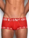 C-IN2 ローライズボクサーパンツ HARD FLY FRONT TRUNK （ラディックスレッド） CIN2 シーインツー メンズ下着 インナー 男性 パンツ アンダーウェア ブランド