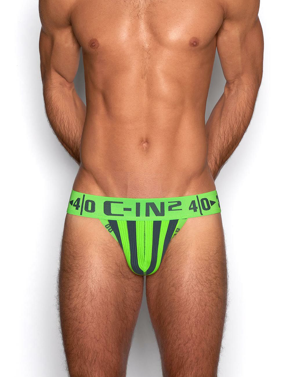 C-IN2 Tバック HARD THONG （ガースグリーン） ティーバック サポーター メンズTバック CIN2 シーインツー メンズ下着 インナー 男性 パンツ アンダーウェア ブランド
