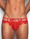 C-IN2 スポーツブリーフ HARD SPORT BRIEF （ラディックスレッド） ローライズブリーフ ビキニ CIN2 シーインツー メンズ下着 インナー 男性 パンツ アンダーウェア ブランド