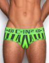 C-IN2 ローライズブリーフ HARD LOW RISE BRIEF （ガースグリーン） ビキニブリーフ CIN2 シーインツー メンズ下着 インナー 男性 パンツ アンダーウェア ブランド