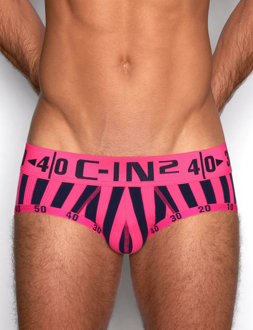 C-IN2 ローライズブリーフ HARD LOW RISE BRIEF （パスカルピンク） ビキニブリーフ CIN2 シーインツー メンズ下着 インナー 男性 パンツ アンダーウェア ブランド