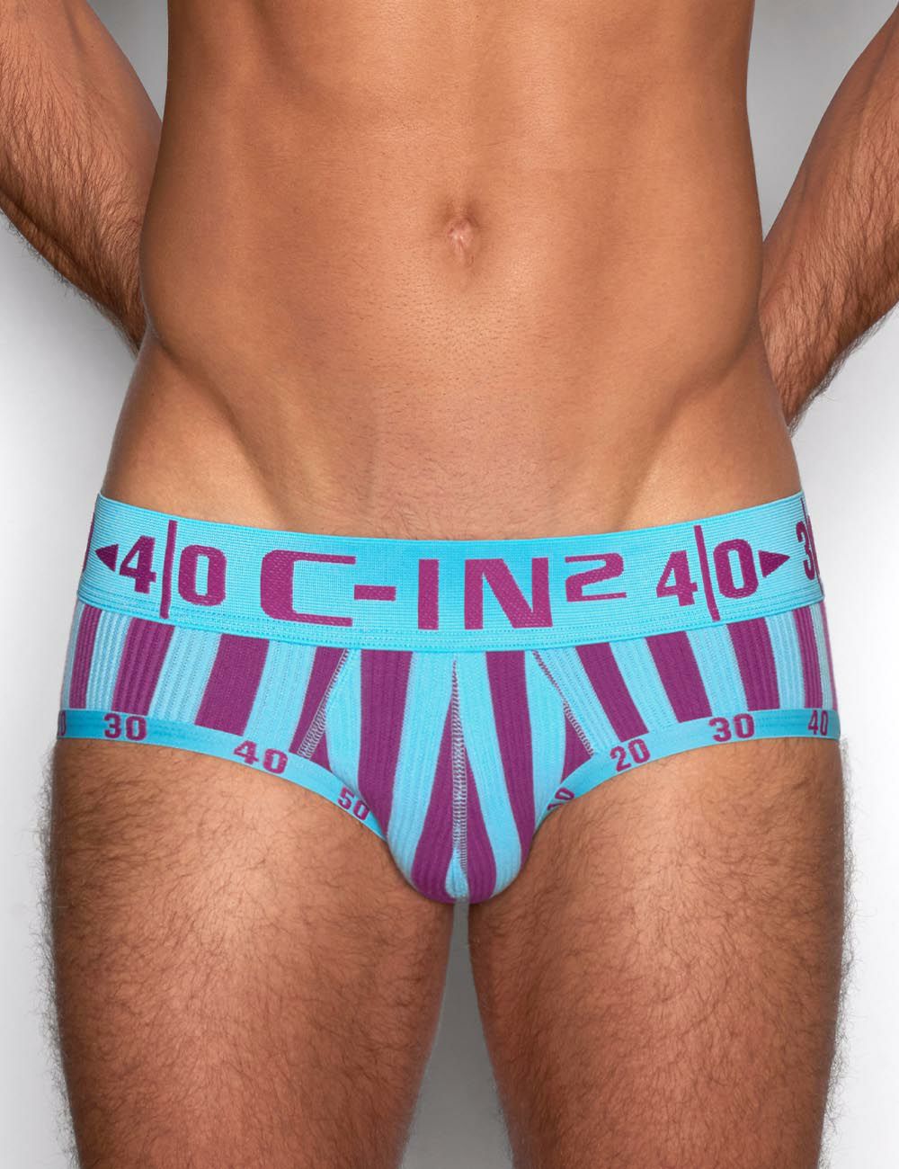 C-IN2 ローライズブリーフ HARD LOW RISE BRIEF （ボアズブルー） ビキニブリーフ CIN2 シーインツー メンズ下着 インナー 男性 パンツ アンダーウェア ブランド